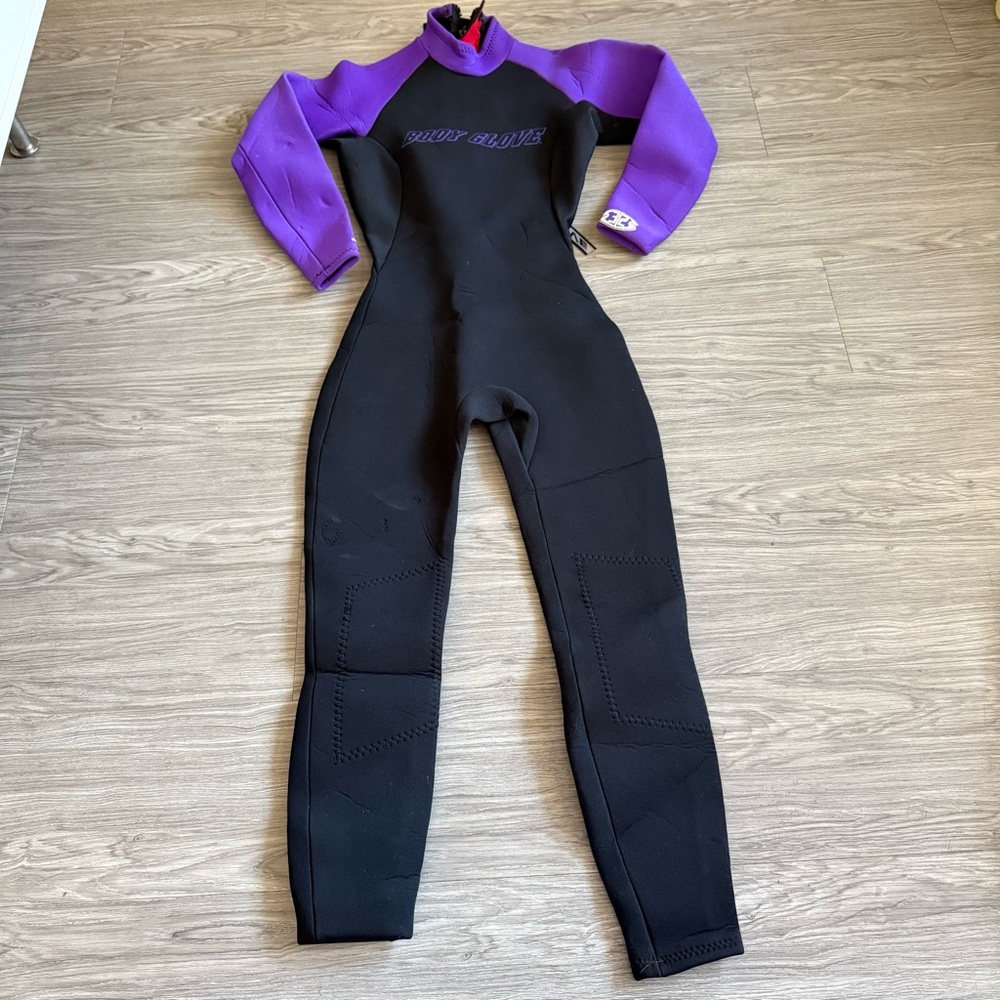 Body Glove Black and Purple Full Wetsuit